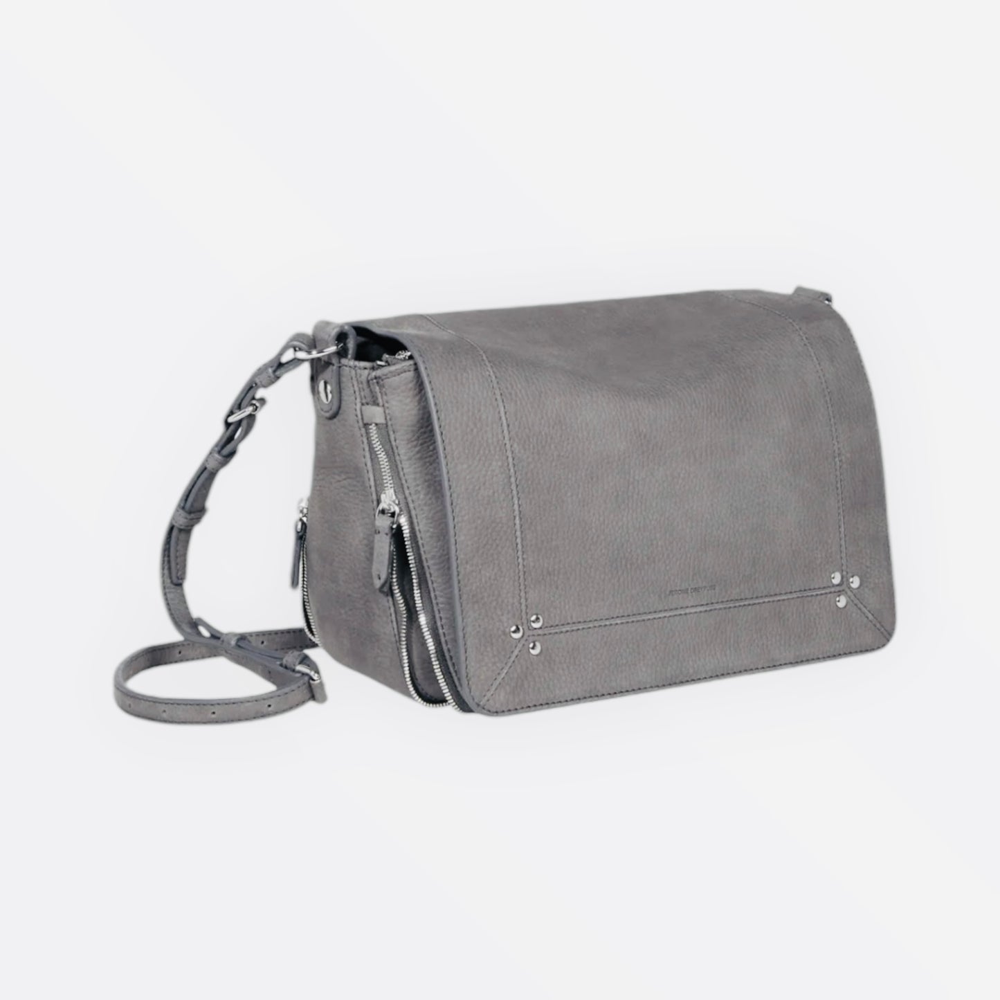 Jerome Dreyfuss Messenger Bag - IGOR -Anthracite