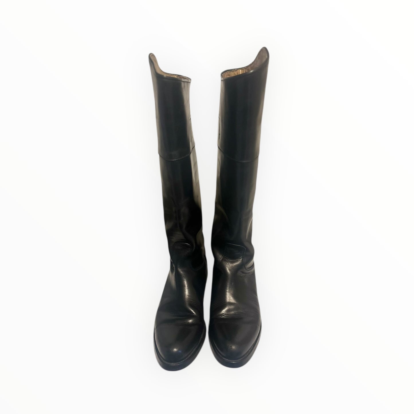 Jil Sander Riding Boots - Black - Size 38.5