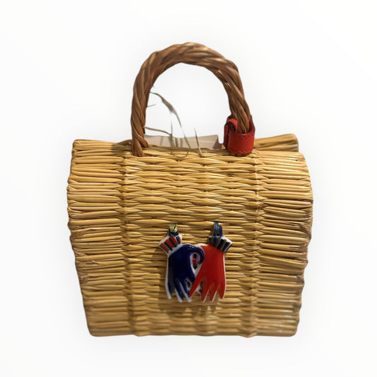 Heimat Atlantica Mini Wicker Basket