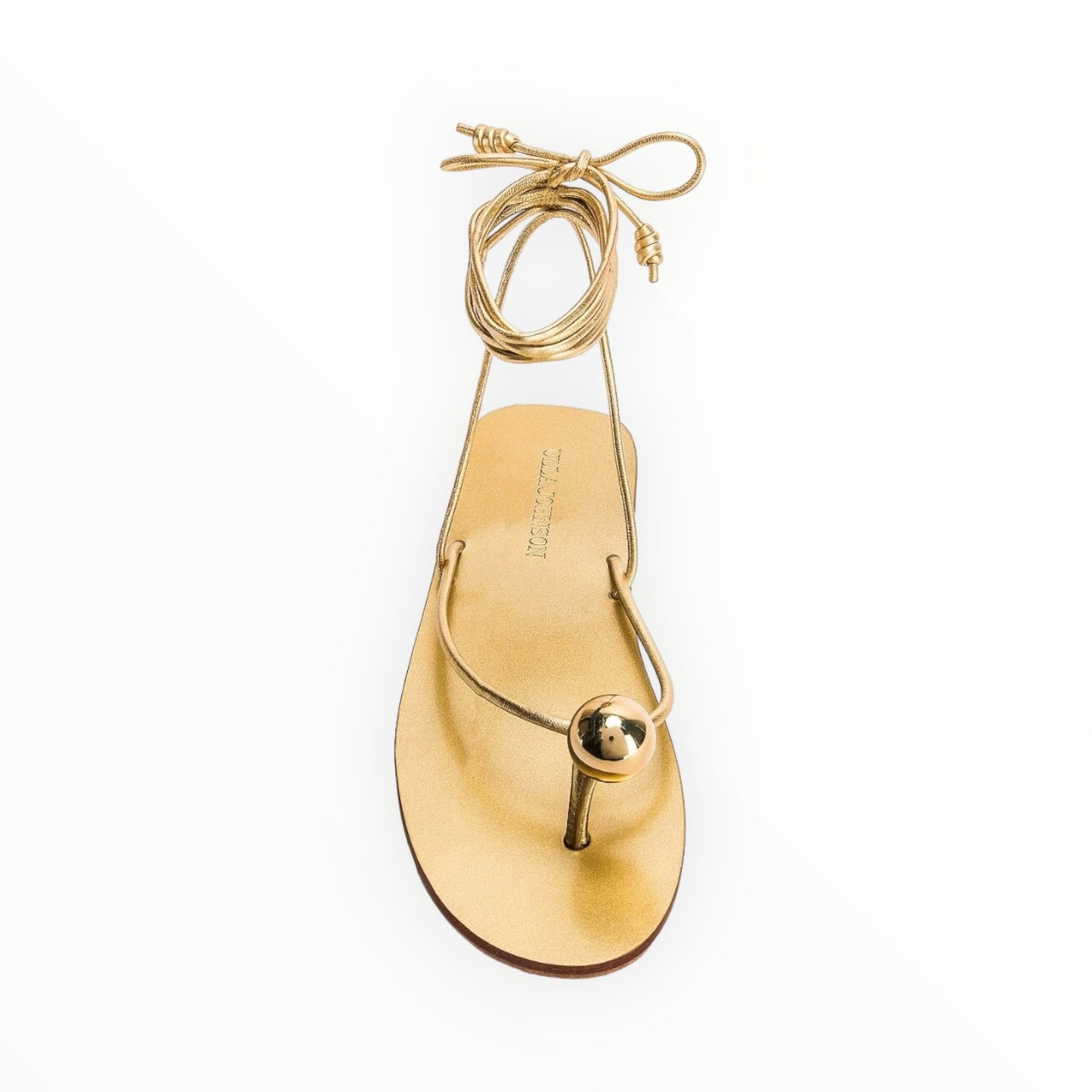 Ulla Johnson Elaine Sandals - Gold - Size 39