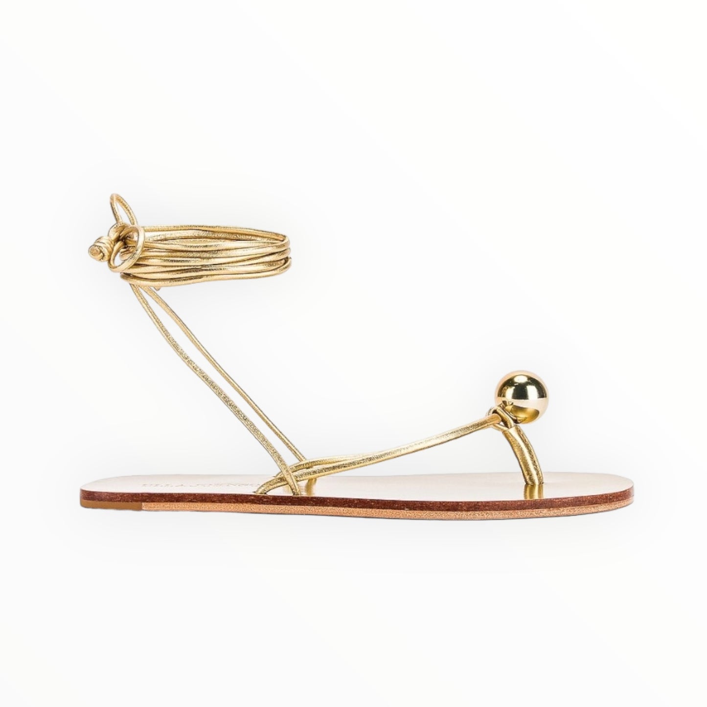 Ulla Johnson Elaine Sandals - Gold - Size 39