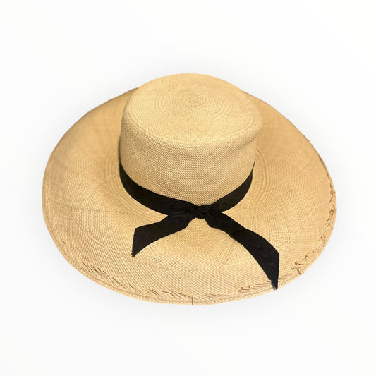 Jane Lambert Straw Hat -  Size M/L