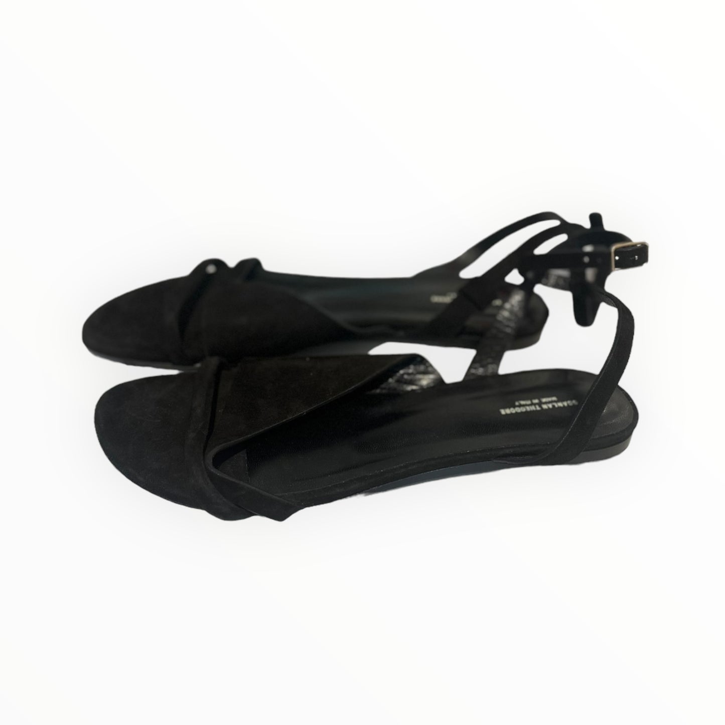 Scanlan Theodore Suede Sandals - Black - Size 39