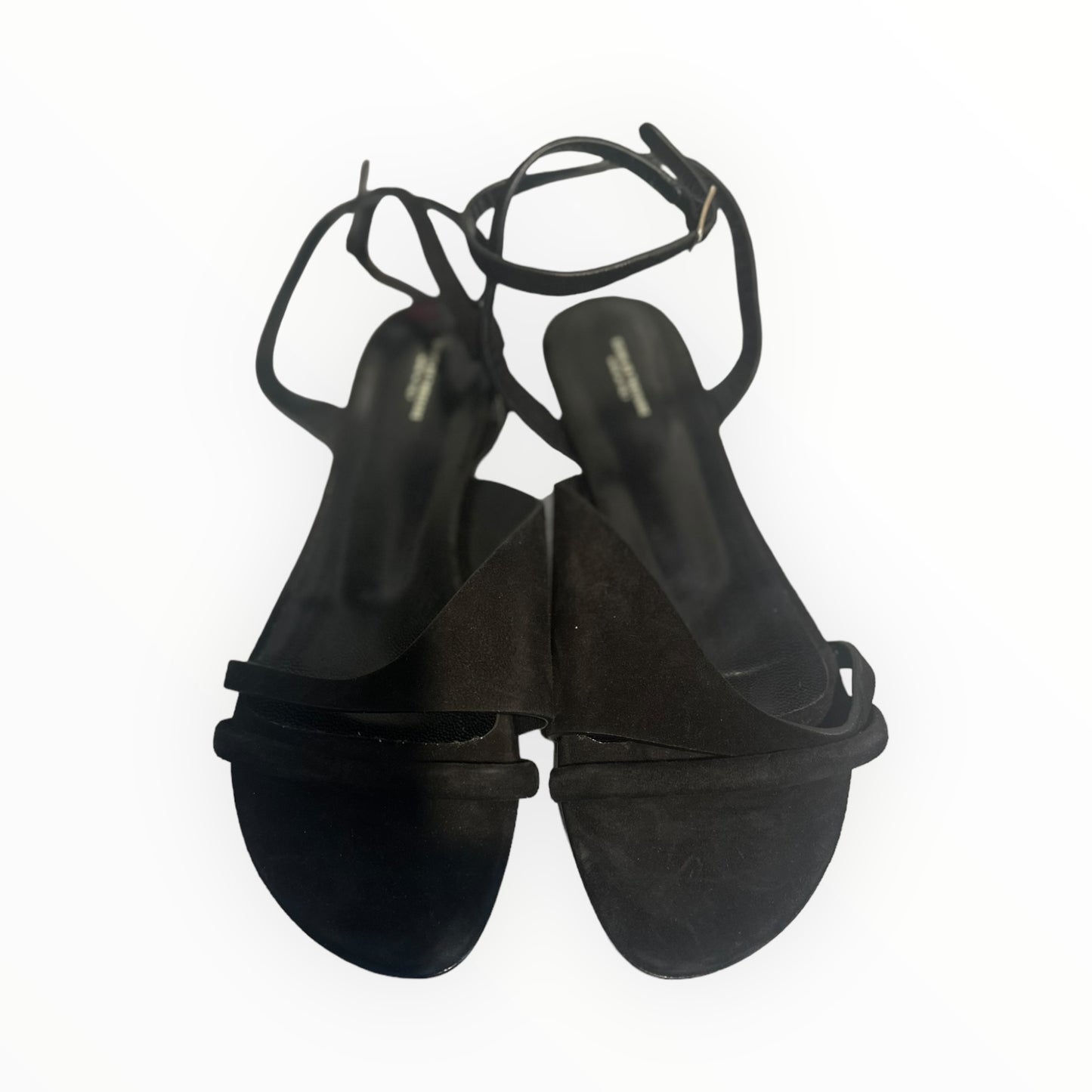 Scanlan Theodore Suede Sandals - Black - Size 39