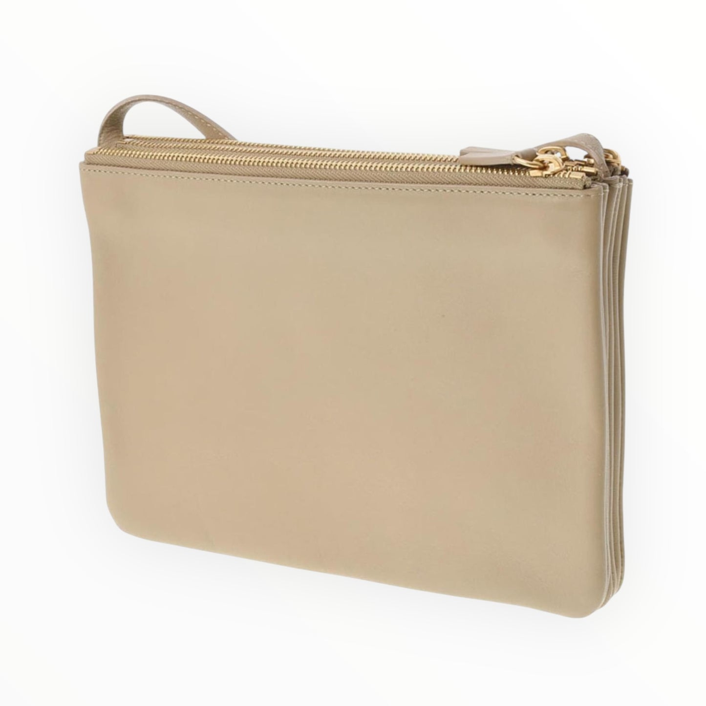 Celine Large Trio Crossbody - Beige