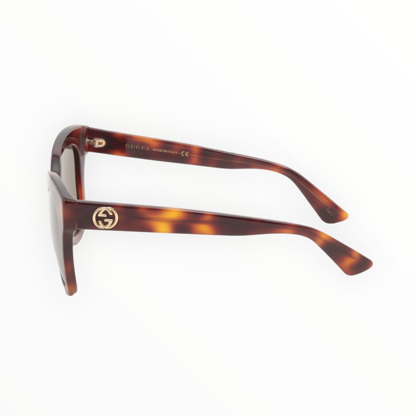 Gucci Tiger Head Sunglasses - Tortoiseshell