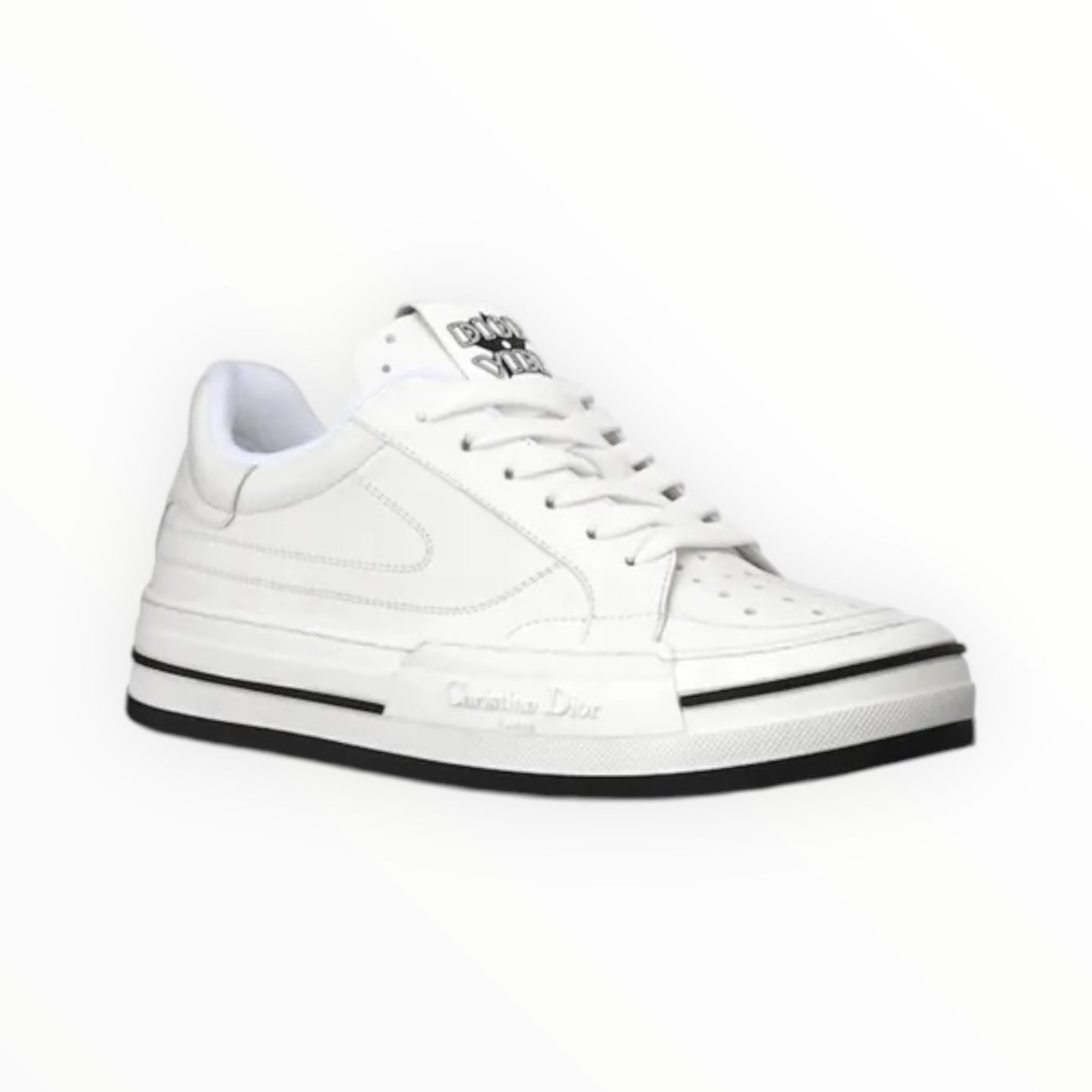 Dior D-Freeway Low Top Sneakers - White - Size 39