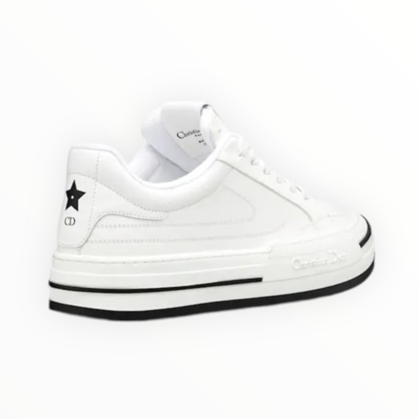 Dior D-Freeway Low Top Sneakers - White - Size 39